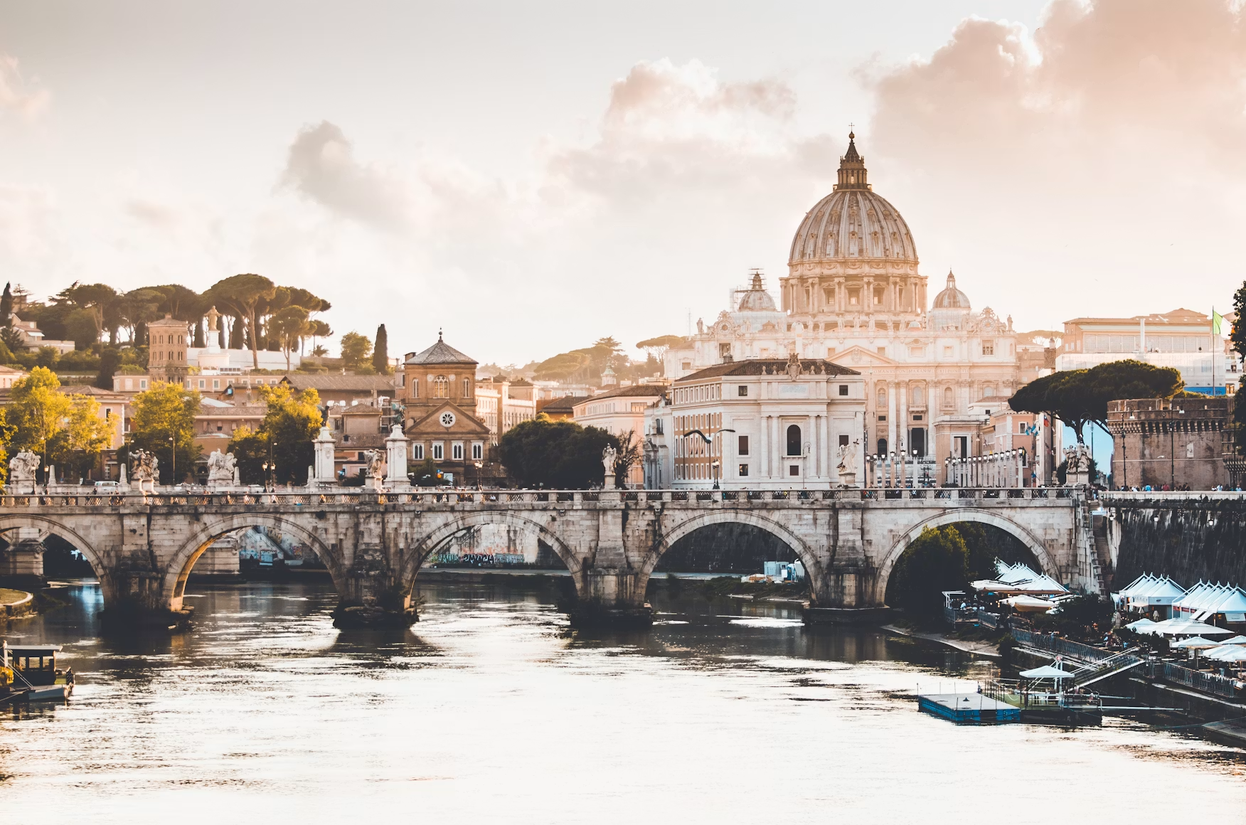 St. Peter's Basilica in the Vatican, near Absolute Health clinic